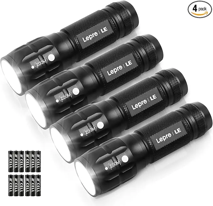 Lighting EVER LED Flashlights High Lumens, Small Flashlight, Waterproof
