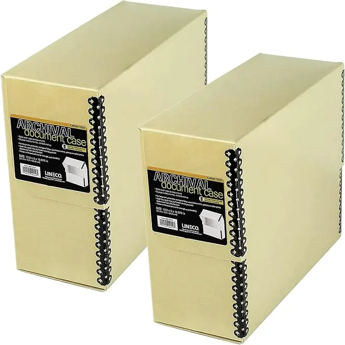 Lineco Archival Document Storage Box