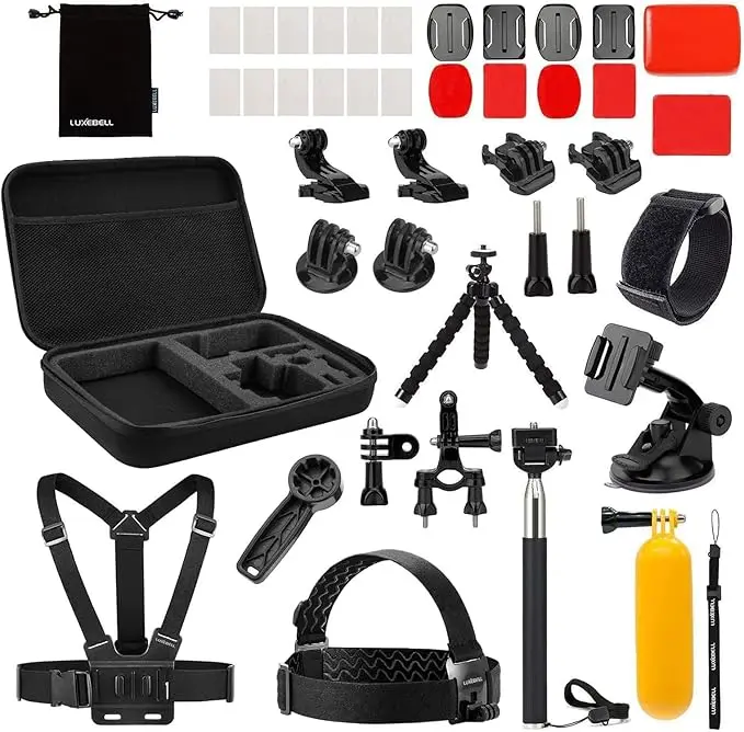 Luxebell Action Camera Accessory Kit