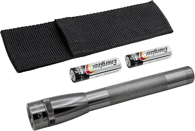 MagLite Mini LED 2-Cell AA Flashlight – High-Powered Compact LED Light