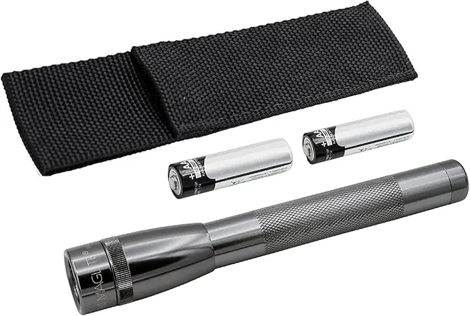 MagLite Mini MAG Pro LED Flashlight – 2-Cell AA Compact Flashlight