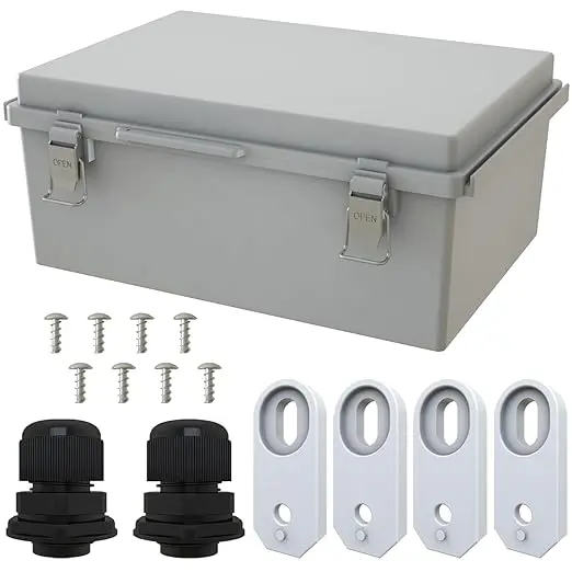 MAKERELE Grey Electrical Junction Box