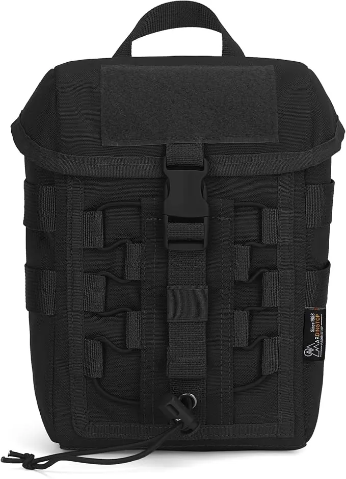 Mardingtop Molle Admin Pouch, EDC Pouch, Tactical Drawstring Pouch, Utility