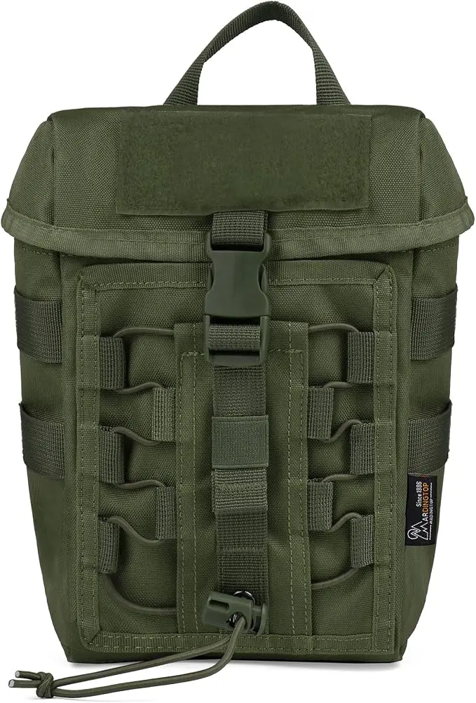 Mardingtop Molle Admin Pouch, EDC Pouch, Tactical Drawstring Pouch, Utility