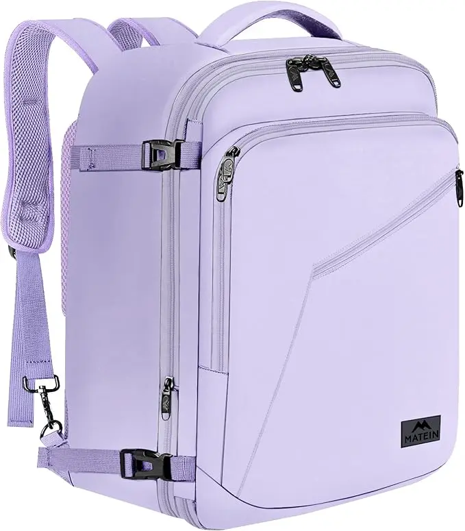 MATEIN Purple Backpack, Extra Large Travel Backpack
