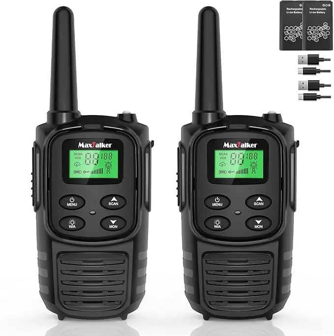MaxTalker Walkie Talkies Long Range