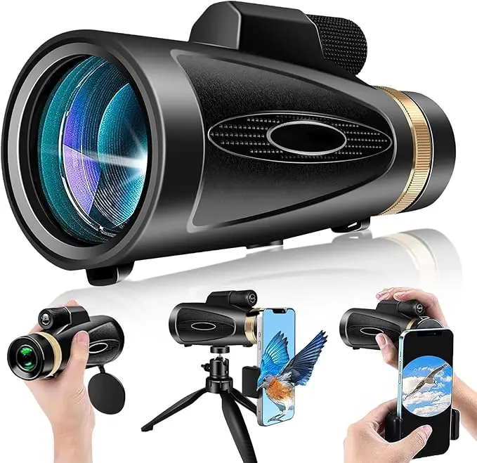 Monocular Telescope 80x100 HD Monoculars