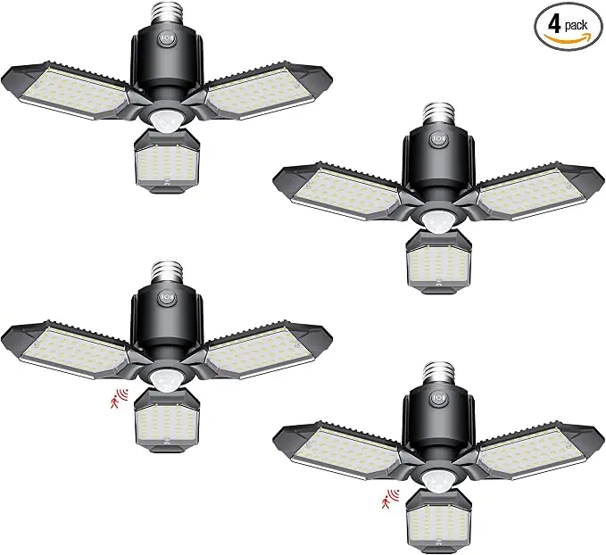Motion Sensor Garage Light, 80W Garage Lights Ceiling Led Motion Activated