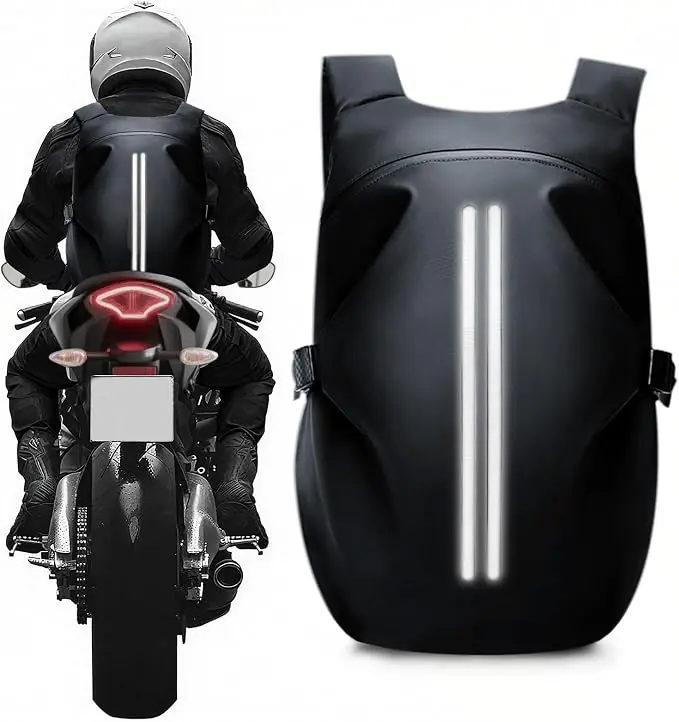 Motorcycle Helmet Backpack, Luggage Backpack