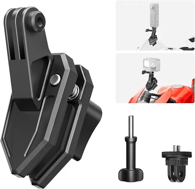 Motorcycle Windshield Clip Camera Mount