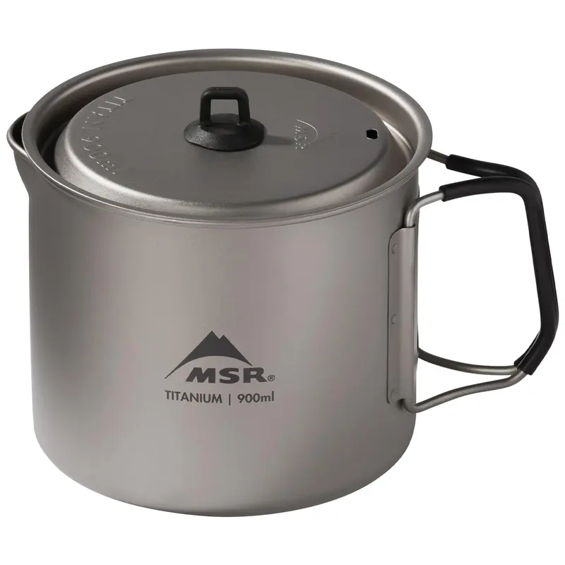 MSR Titan Titanium Camping Kettle, 900 mL