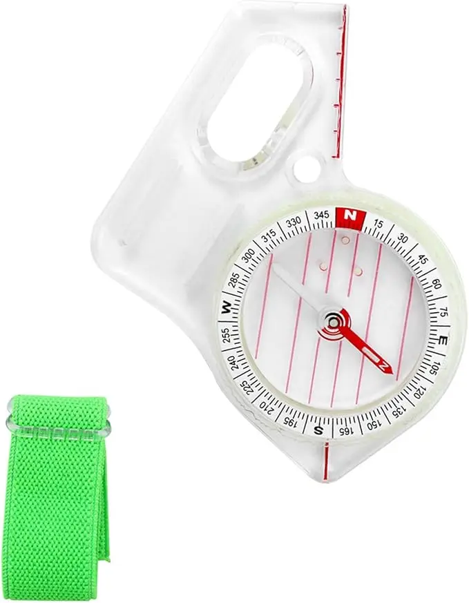 Multifunction Compasses Ruler Map Reading Backpacking Camping Orienteering