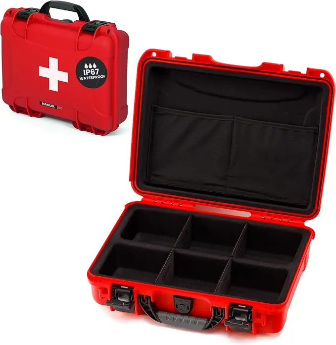 NANUK 910 Waterproof First Aid Box Empty