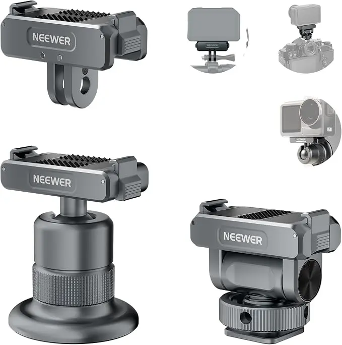 NEEWER Action Camera Accessories Kit Compatible