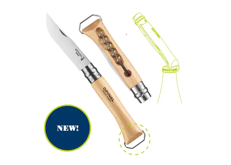 No.10 Corkscrew with Bottle Opener Knife