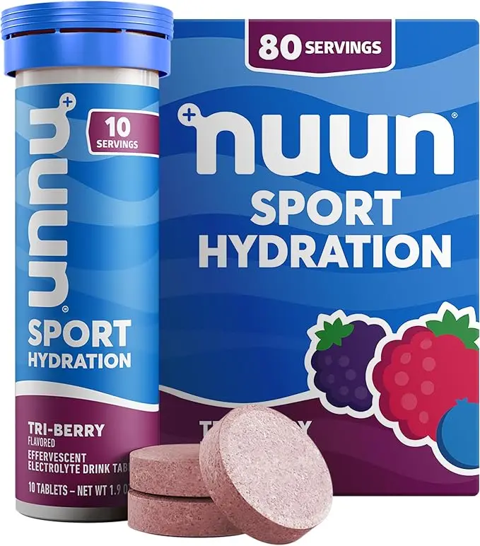 Nuun, Electrolyte Drink Tabs Tri Berry, 1.9 Ounce