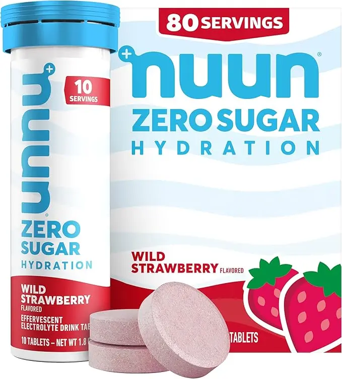 Nuun Zero Sugar Hydration Electrolyte Tablets