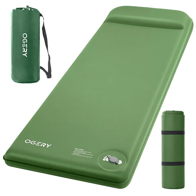 OGERY Sleeping Pad - Self-Inflating, Memory Foam