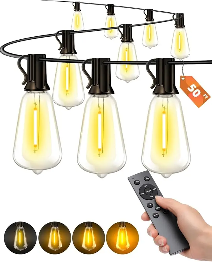 Outdoor Patio String Lights