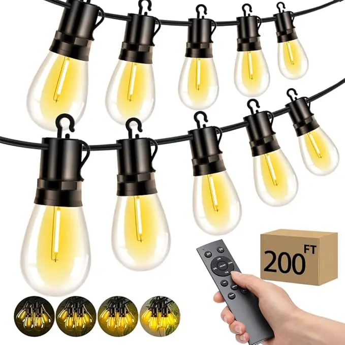 Outdoor Patio String Lights