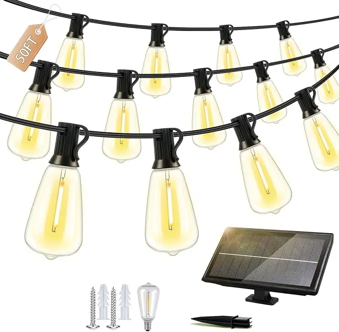 Outdoor Solar String Lights Waterproof