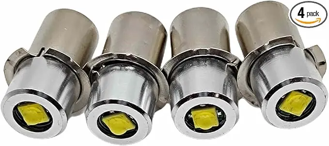 P13.5S PR2 LED Bulb Flashlight Replacement Led Conversion kit 2D 3D 4d Cell
