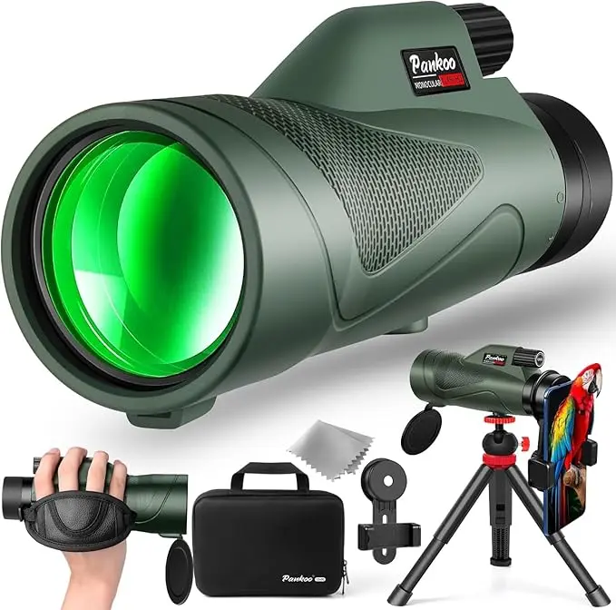 Pankoo 12x60 HD Monocular Telescope