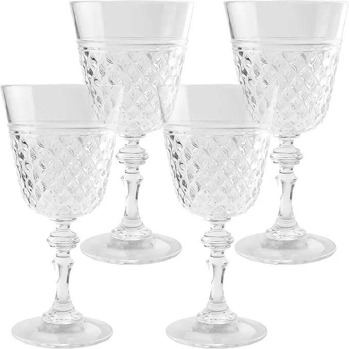 PG Plastic Wine Glasses 15oz