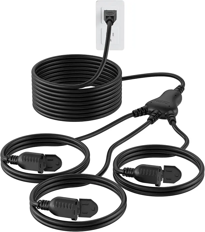 PLUGTUL 42FT Outdoor Extension Cord