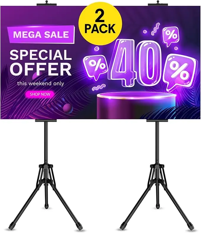 Poster Stands for Display