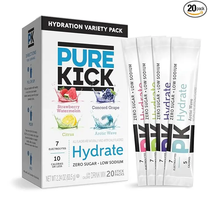 Pure Kick Hydration Drink Sticks