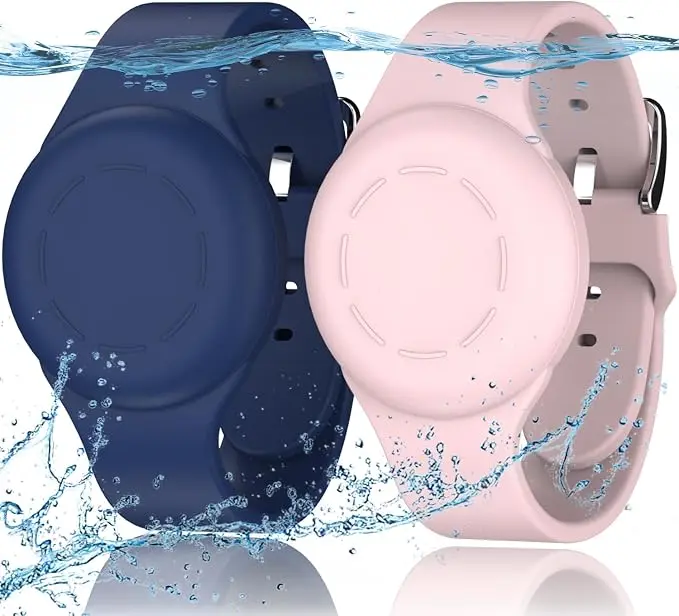 R-fun Waterproof for Air Tag Bracelets Compatible