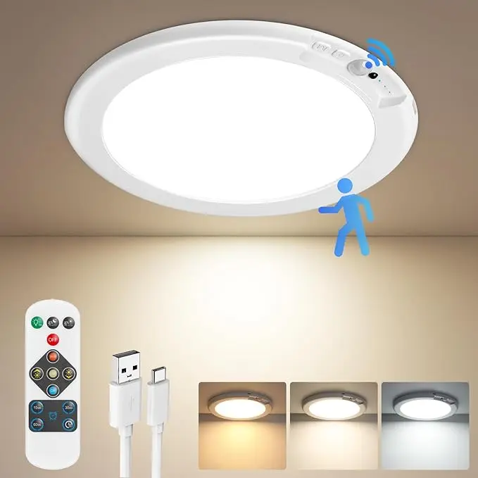 Rechargeable Motion Sensor Ceiling Light