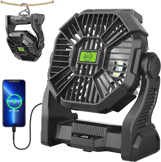 Rechargeable Portable Camping Fan