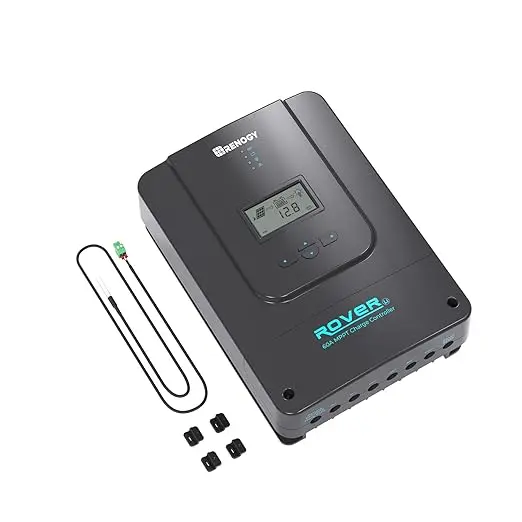 Renogy Solar Charge Controller 60A 12V24V36V48V DC Input Auto Parameter MPPT