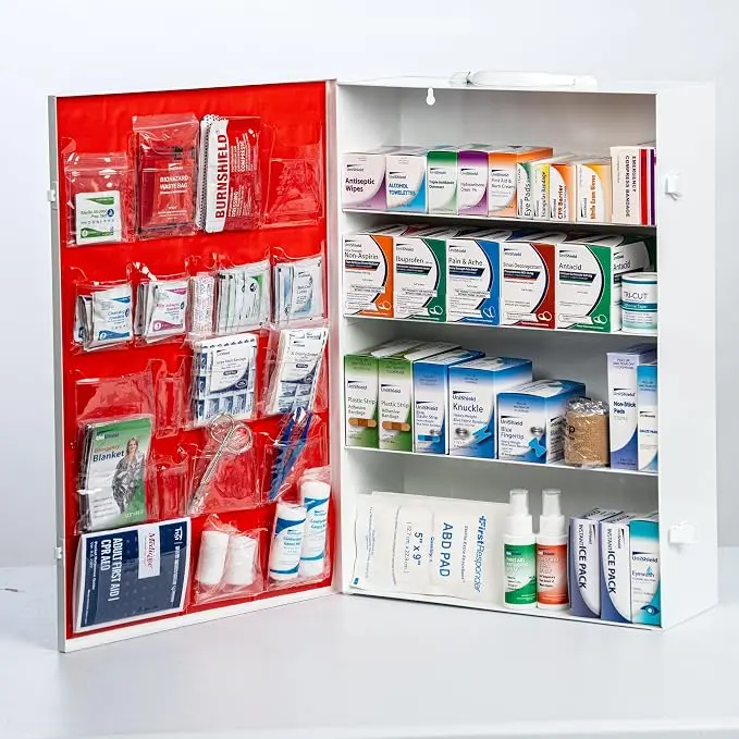 Restaurant Metal First Aid Cabinet, Wall Mountable