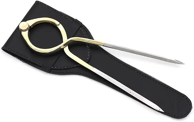 ROORKEE INSTRUMENTS Brass Nautical Navigation Divider, Round Divider