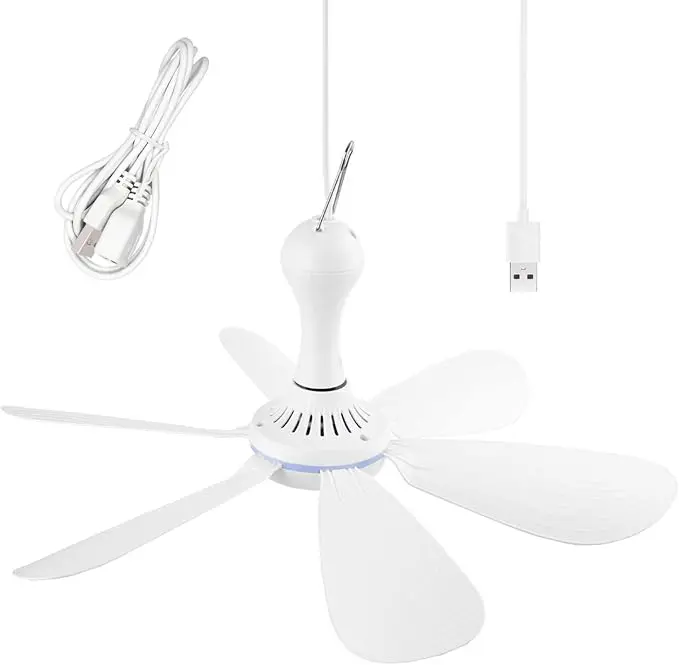 Silent USB Powered Ceiling Canopy Fan