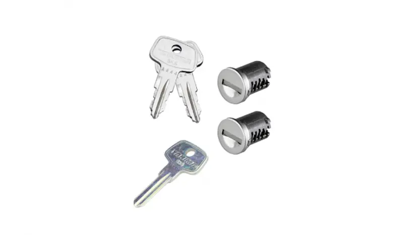 SKS Lock Cores with Keys