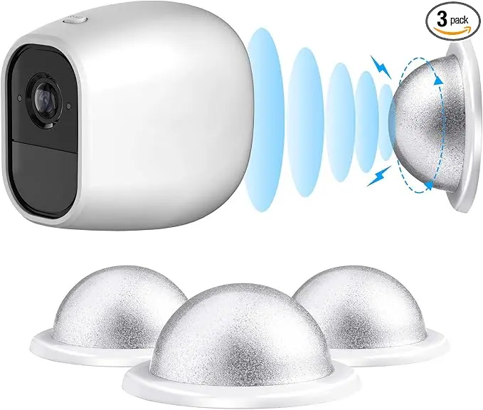 Skylety 3 Pack Security Wall Mount, Metal Magnetic Mount Compatible
