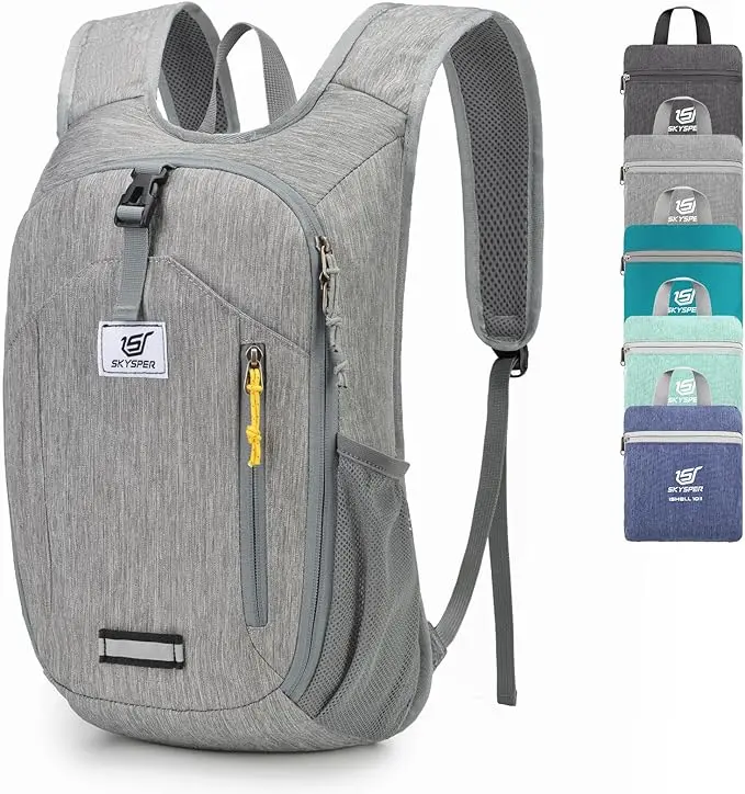 SKYSPER 10L Hiking Backpack Small Foldable Daypack Packable Lightweight Hiking