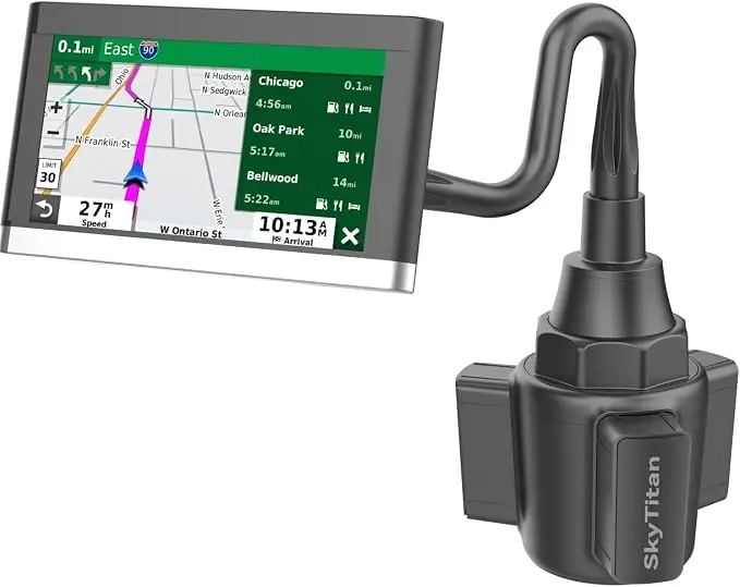 SkyTitanfor Garmin GPS Car Mount Cup Holder Replacement 17mm Ball Mount