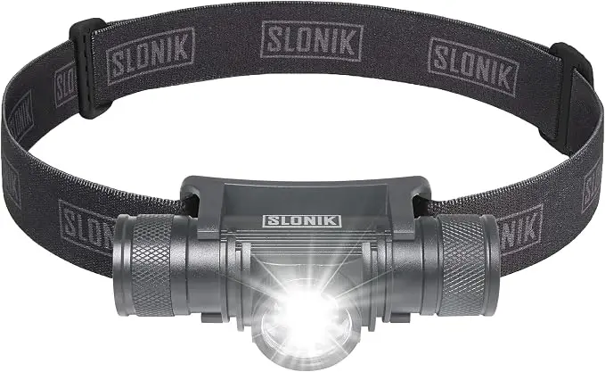 SLONIK Rechargeable Headlamp Flashlight