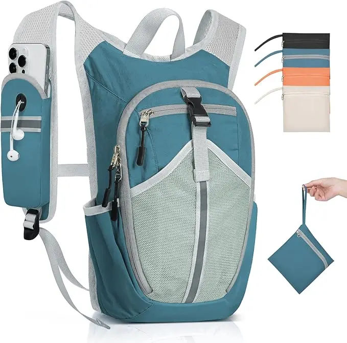 Small Hiking Backpack 10L-Lightweight Packable Foldable Backpack