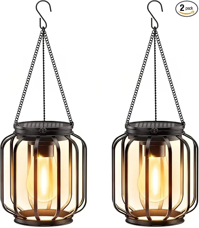 Solar Hanging Lanterns Outdoor