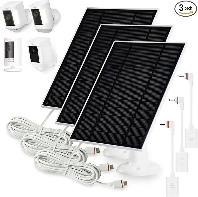 Solar Panel Charger Compatible