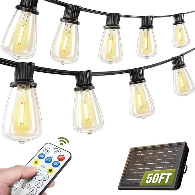 Solar String Lights Outdoor Waterproof Lights