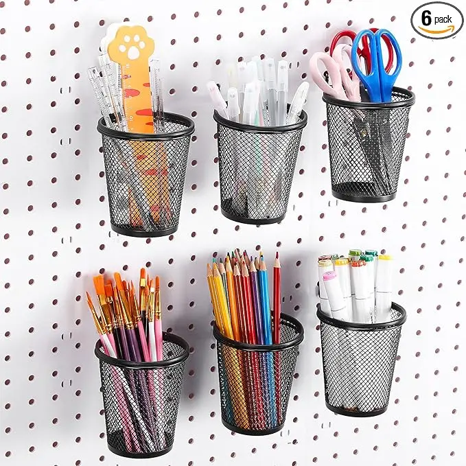 Spakon 6 Sets Pegboard Cups