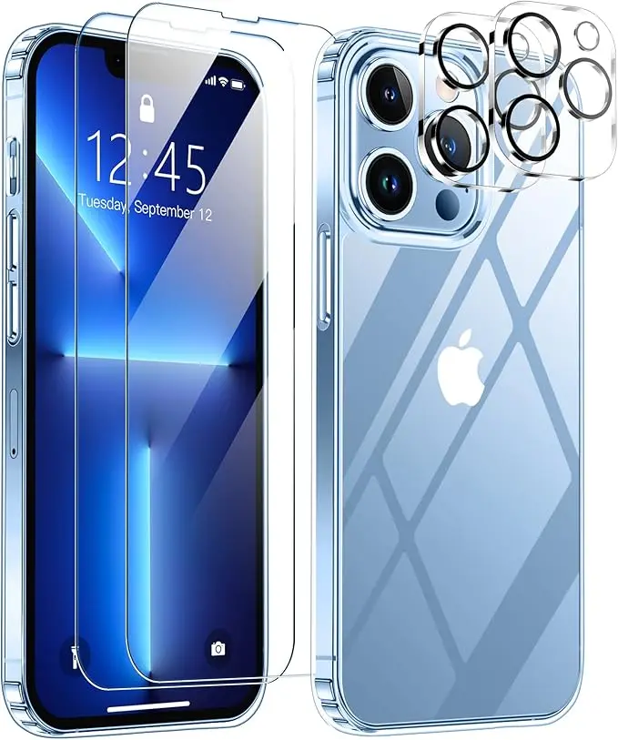 SPIDERCASE Only Designed for iPhone 13 Pro Max Case, Slim Thin Phone Case Only
