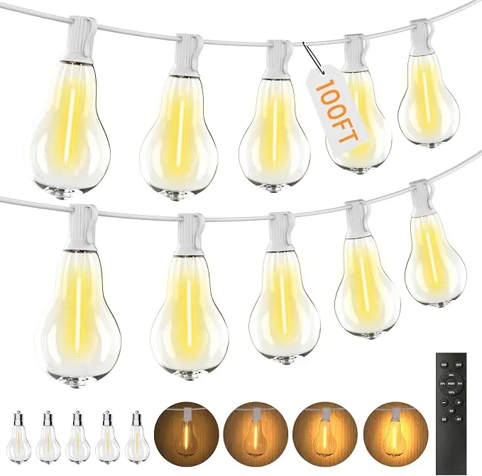 String Lights, 100FT Patio Lights